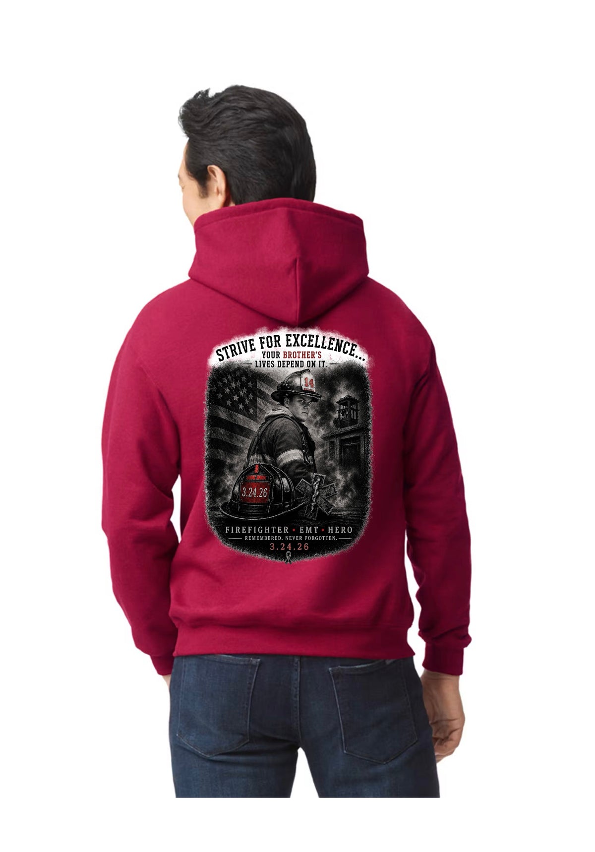 Strive For Excellence hoodie
